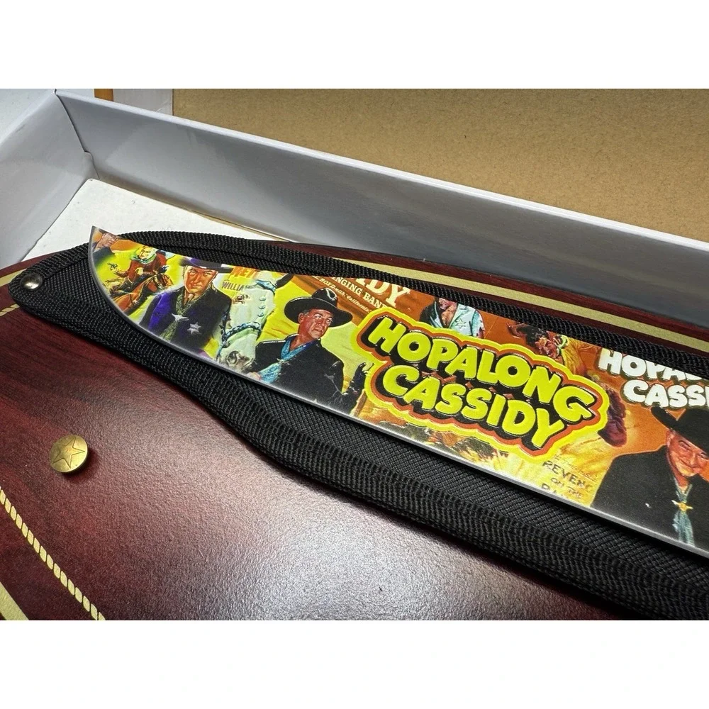 Rough Ryder Hopalong Cassidy Fixed Knife 11.5